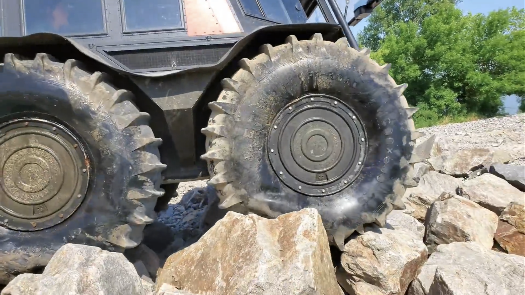 Sherp ATV Rock Crawling