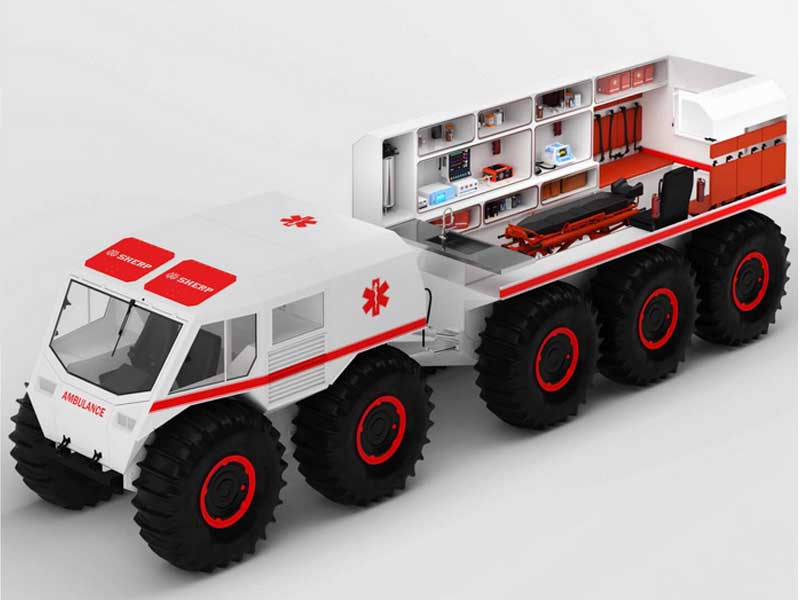 Lego 2024 sherp atv