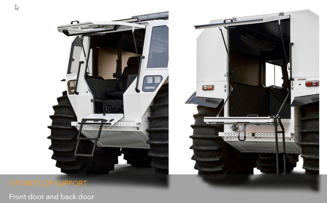 Sherp Pro XT Front Rear Doors