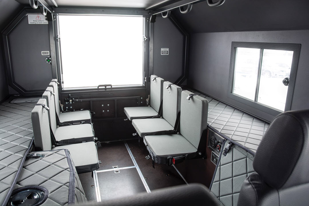 Argo Sherp Pro XT Bench Seats up